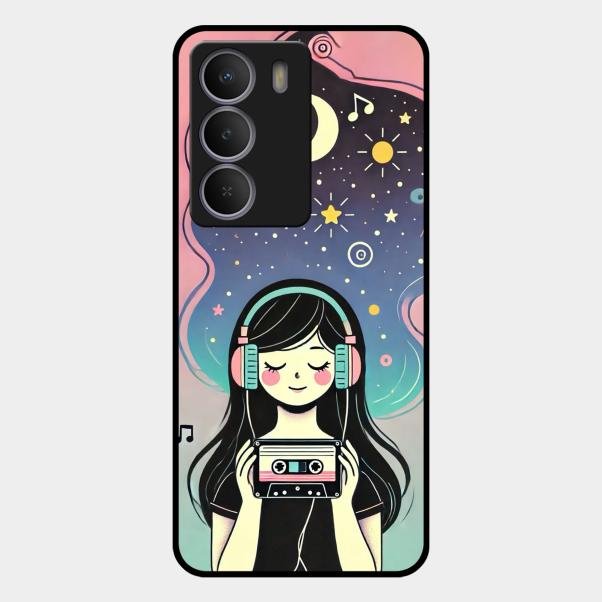 luna glossy metal case cover for Realme P3 Lite 5G