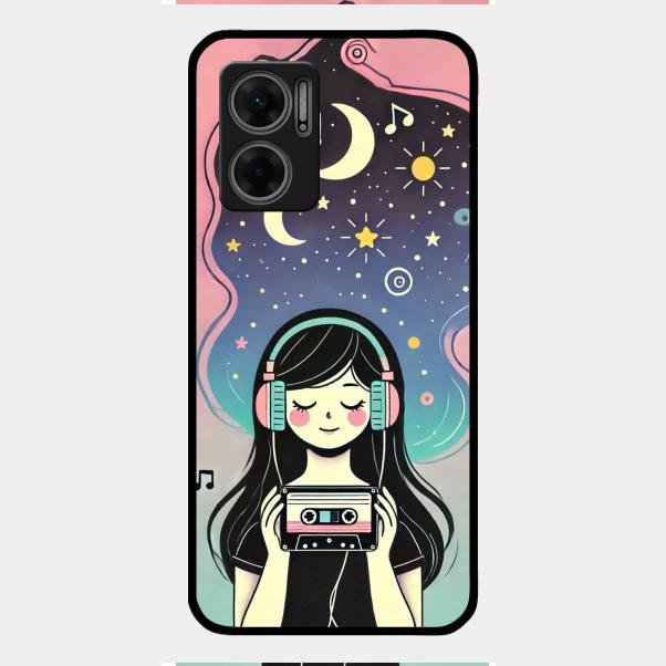 luna glossy metal case cover for Redmi 11 Prime 5G