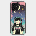 luna glossy metal case cover for Redmi 12 5G