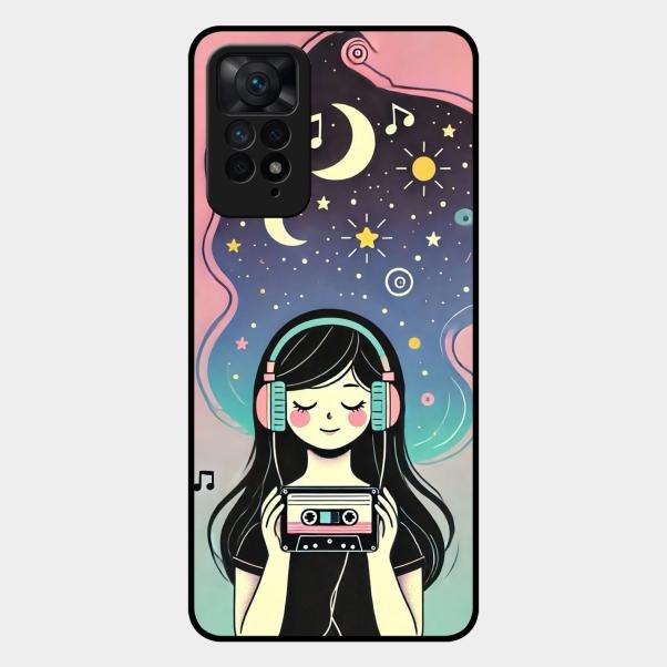 luna glossy metal case cover for Redmi Note 11 Pro 5G