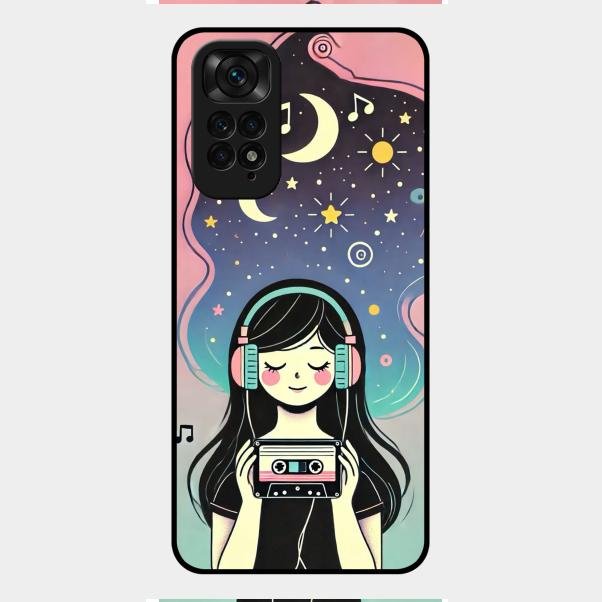 luna glossy metal case cover for Redmi Note 11