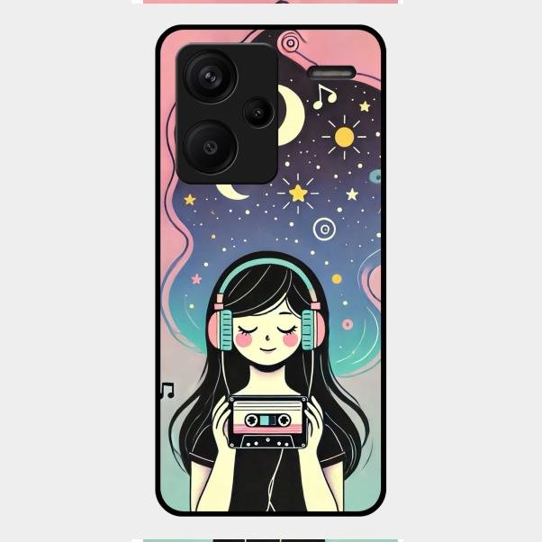 luna glossy metal case cover for Redmi Note 13 Pro Plus 5G