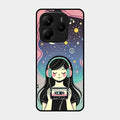 luna glossy metal case cover for Redmi Note 14 Se 5G