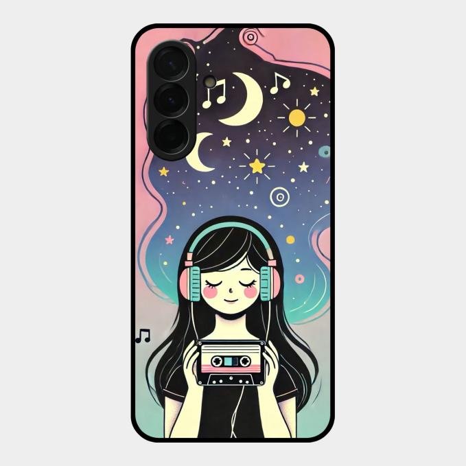 luna glossy metal case cover for Samsung Galaxy A26 5G
