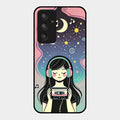 luna glossy metal case cover for Samsung Galaxy A54 5G