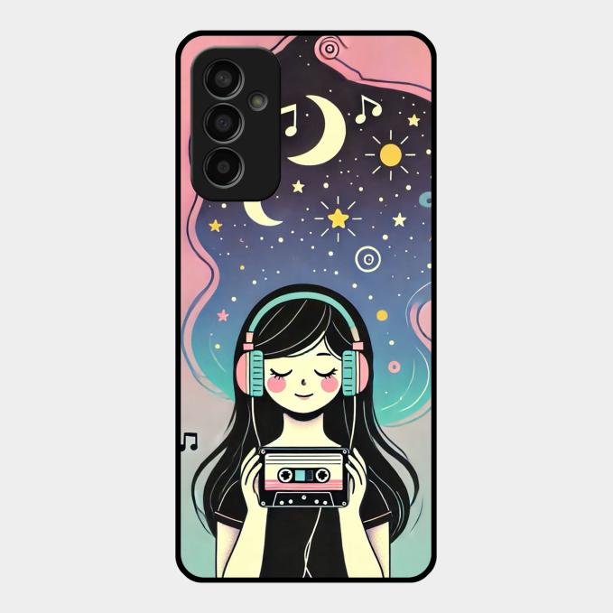 luna glossy metal case cover for Samsung Galaxy F13