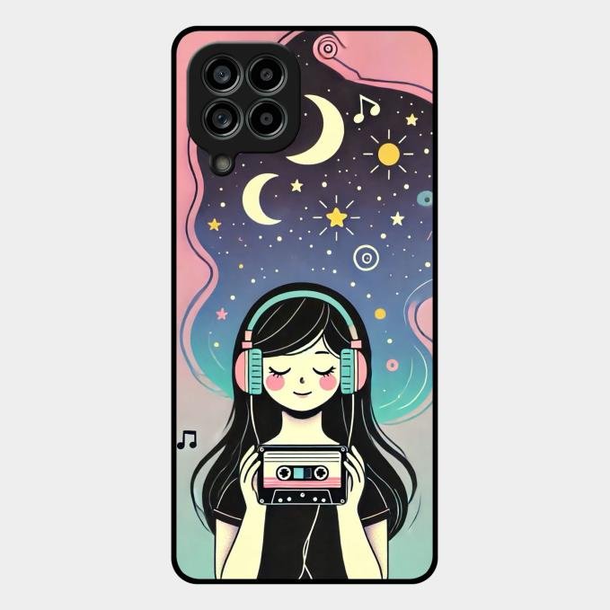luna glossy metal case cover for Samsung Galaxy M53 5G