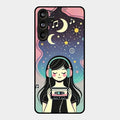 luna glossy metal case cover for Samsung Galaxy M55 5G