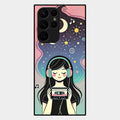 luna glossy metal case cover for Samsung Galaxy S22 Ultra 5G