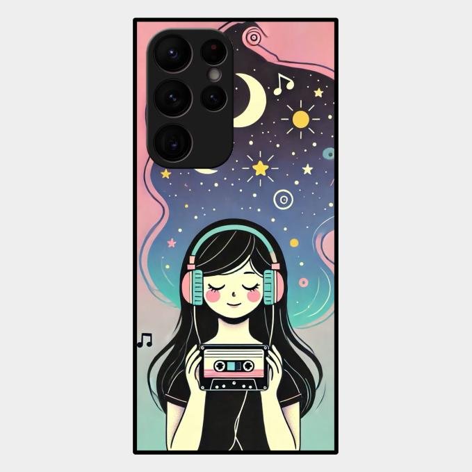 luna glossy metal case cover for Samsung Galaxy S22 Ultra 5G