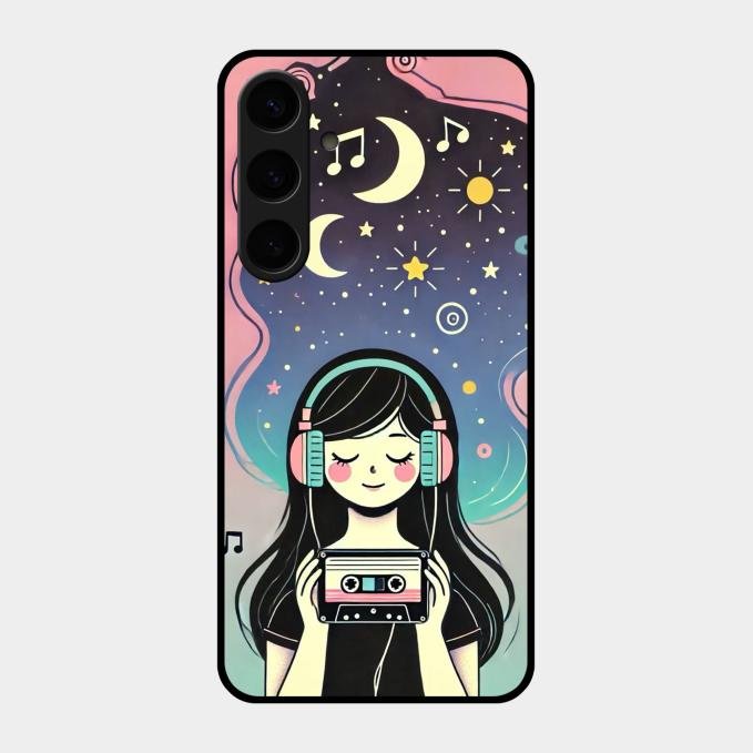 luna glossy metal case cover for Samsung Galaxy S24 Plus 5G