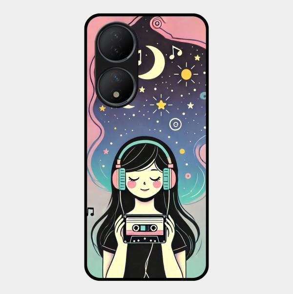 luna glossy metal case cover for Vivo T2 5G