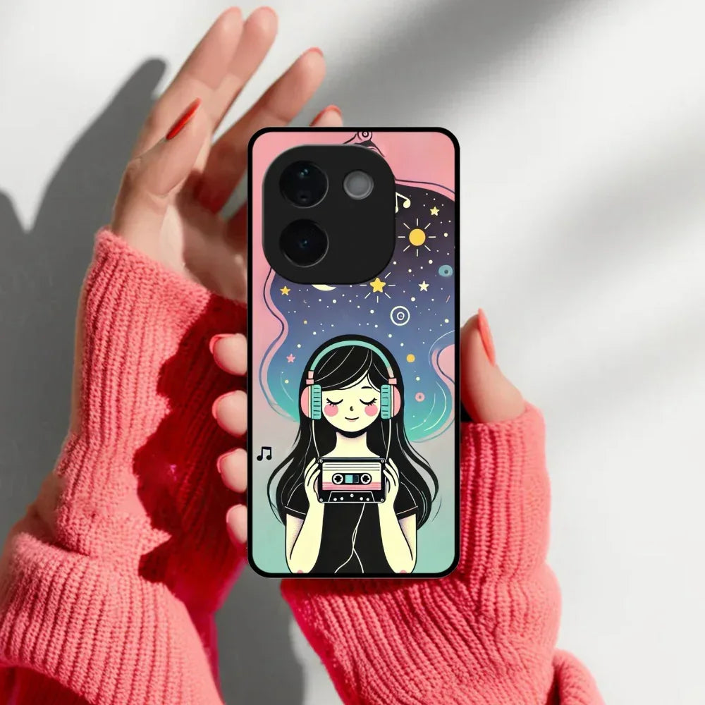 Luna Glossy Metal Case Cover For Vivo - ShopOnCliQ