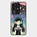 luna glossy metal case cover for Vivo T4X 5G