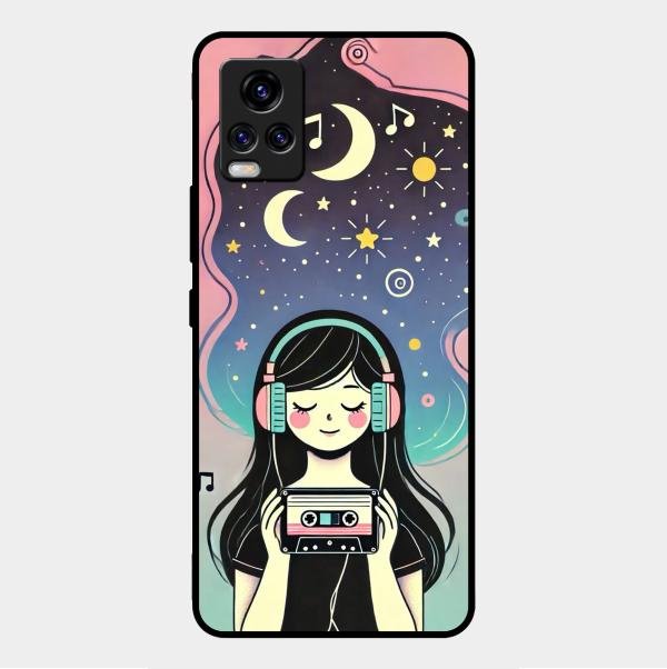 luna glossy metal case cover for Vivo V20 Pro 5G