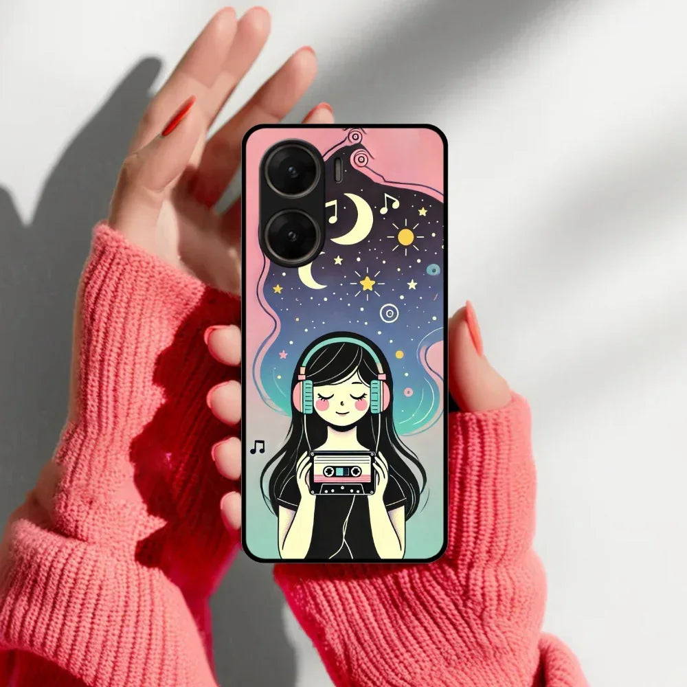 Luna Glossy Metal Case Cover For Vivo - ShopOnCliQ