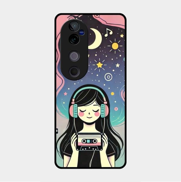 luna glossy metal case cover for Vivo V40 Pro 5G