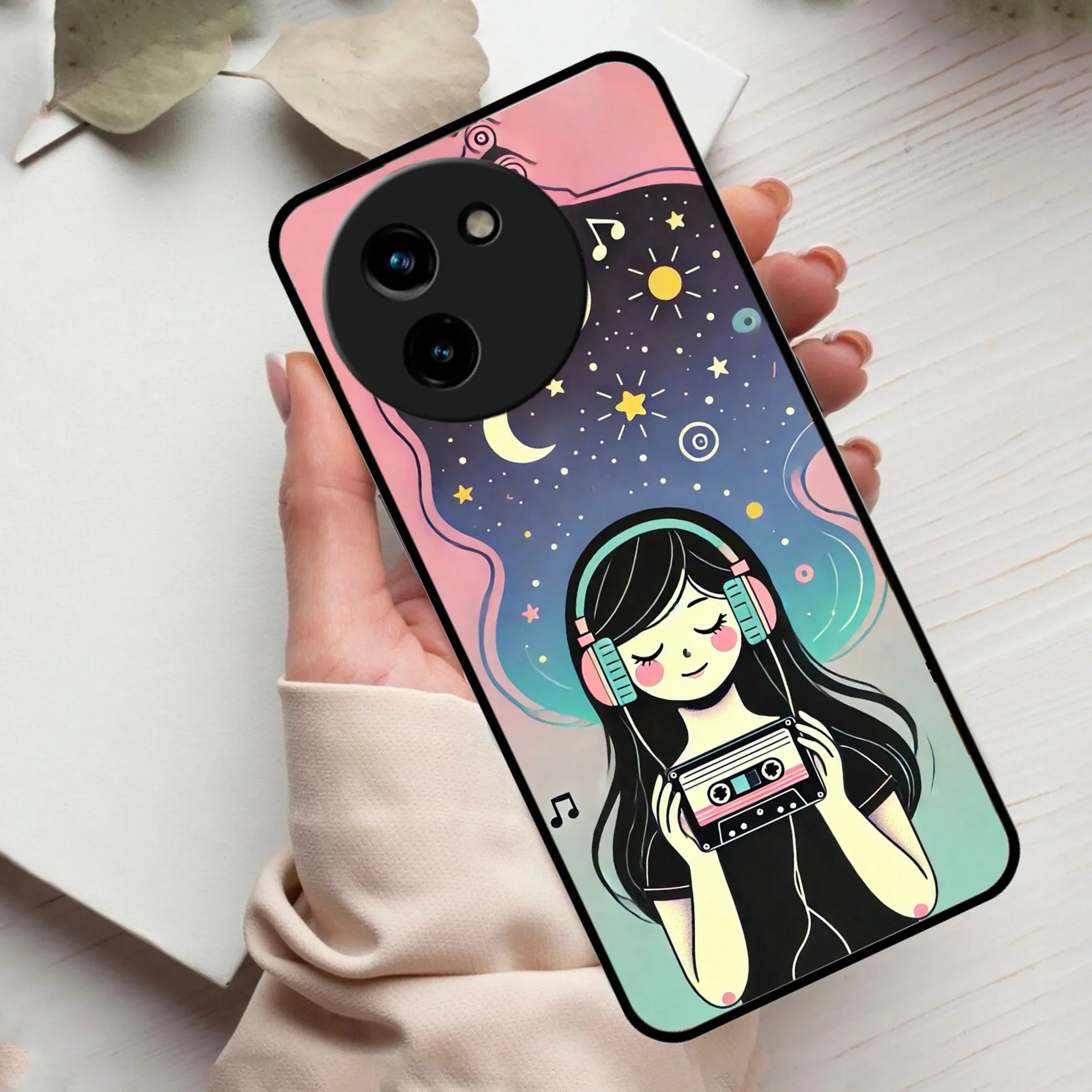 Luna Glossy Metal Case Cover For Vivo - ShopOnCliQ