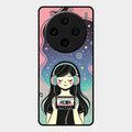 luna glossy metal case cover for Vivo X100 5G