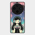 luna glossy metal case cover for Vivo X100 Pro 5G