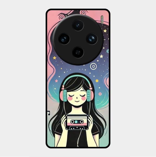 luna glossy metal case cover for Vivo X100 Pro 5G