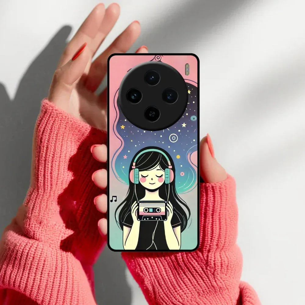 Luna Glossy Metal Case Cover For Vivo - ShopOnCliQ