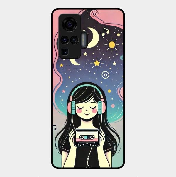 luna glossy metal case cover for Vivo X50 Pro 5G