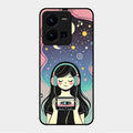 luna glossy metal case cover for Vivo Y35