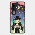 luna glossy metal case cover for Vivo Y400 5G
