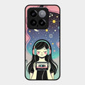 luna glossy metal case cover for Xiaomi 14 5G