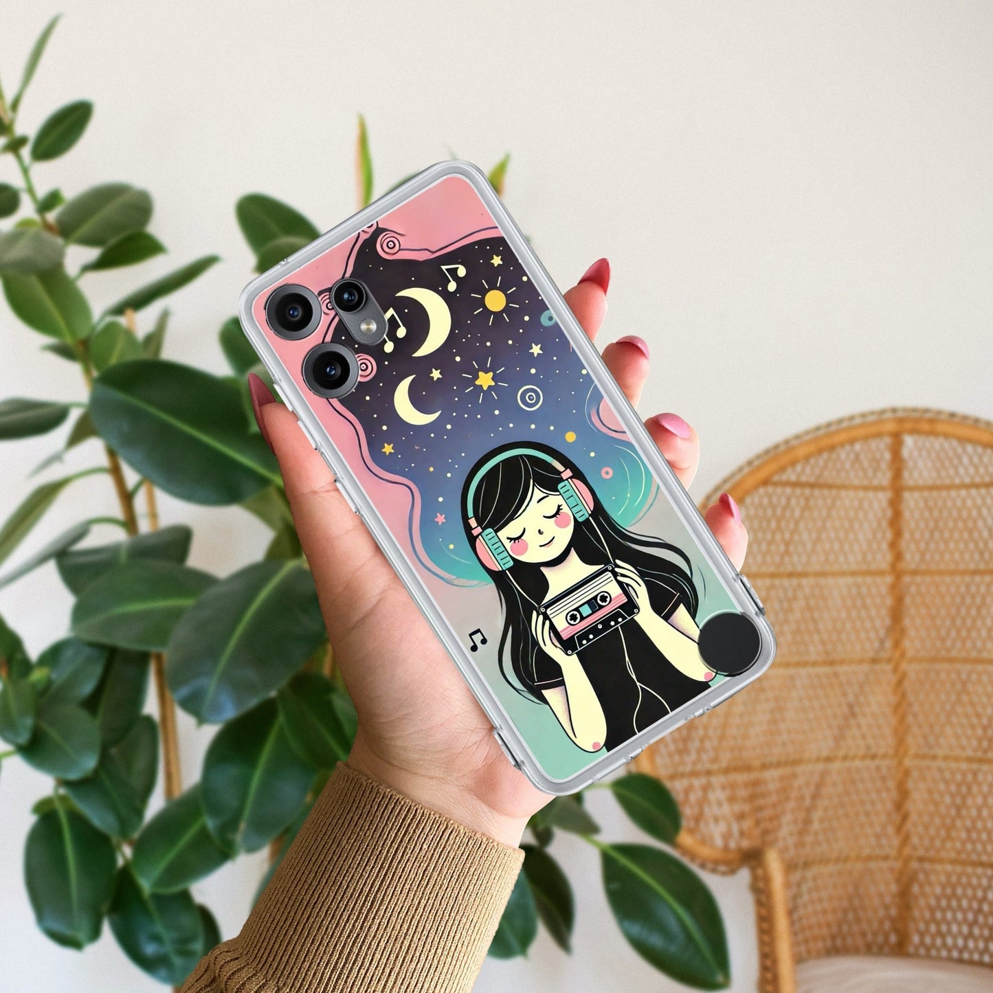 Luna Transparent Silicon Case For Nothing