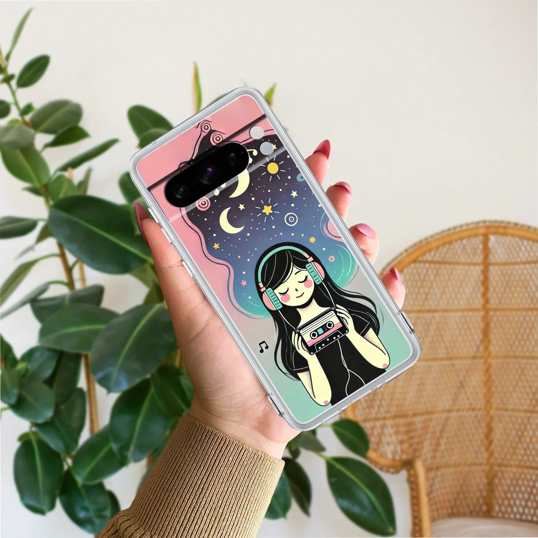 Luna Transparent Silicon Case For Google Pixel 8 Pro 5G