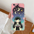 Luna Transparent Silicon Case For iPhone 7 / iPhone 8 / iPhone Se 2020