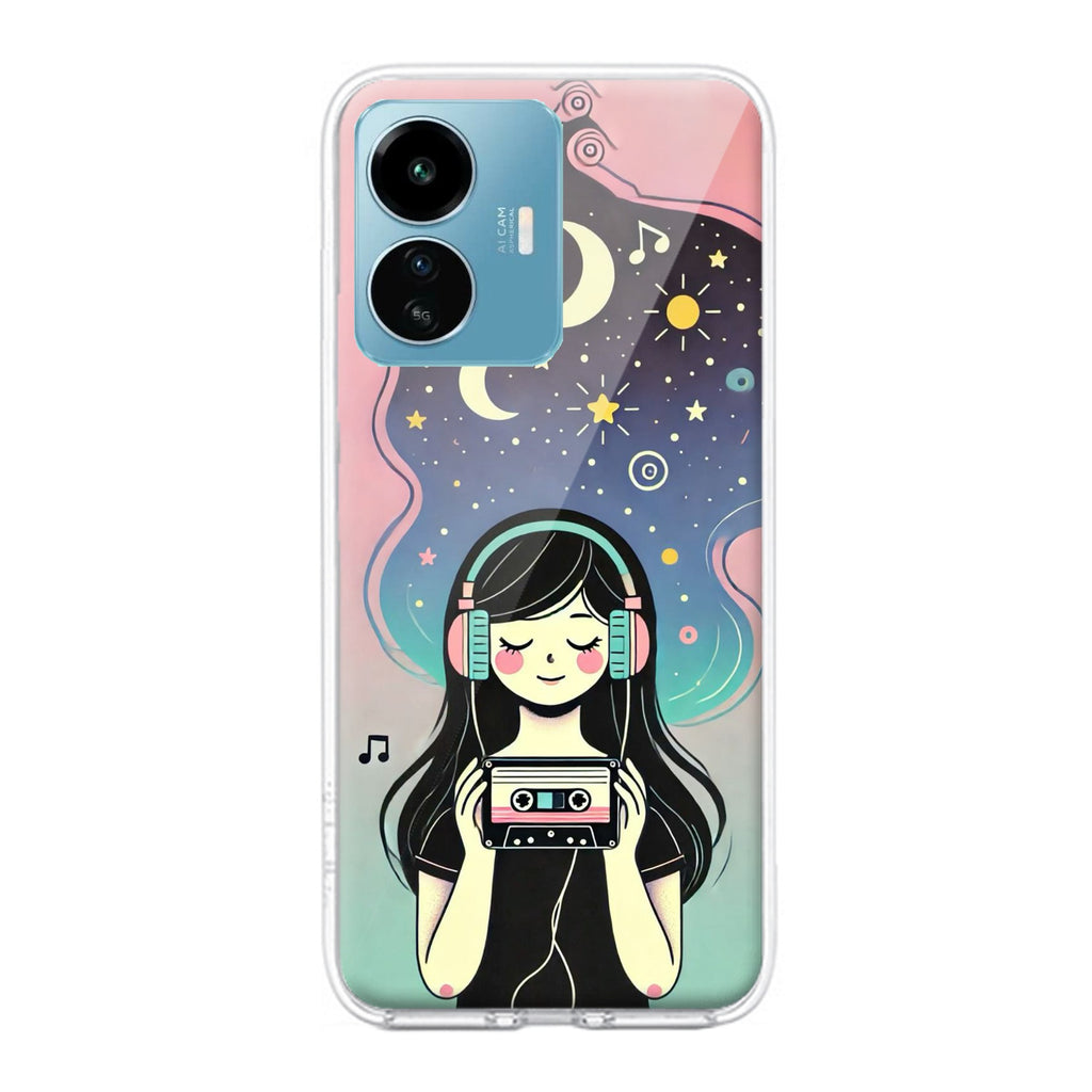 Luna Transparent Silicon Case For iQOO Z6 Lite 5G