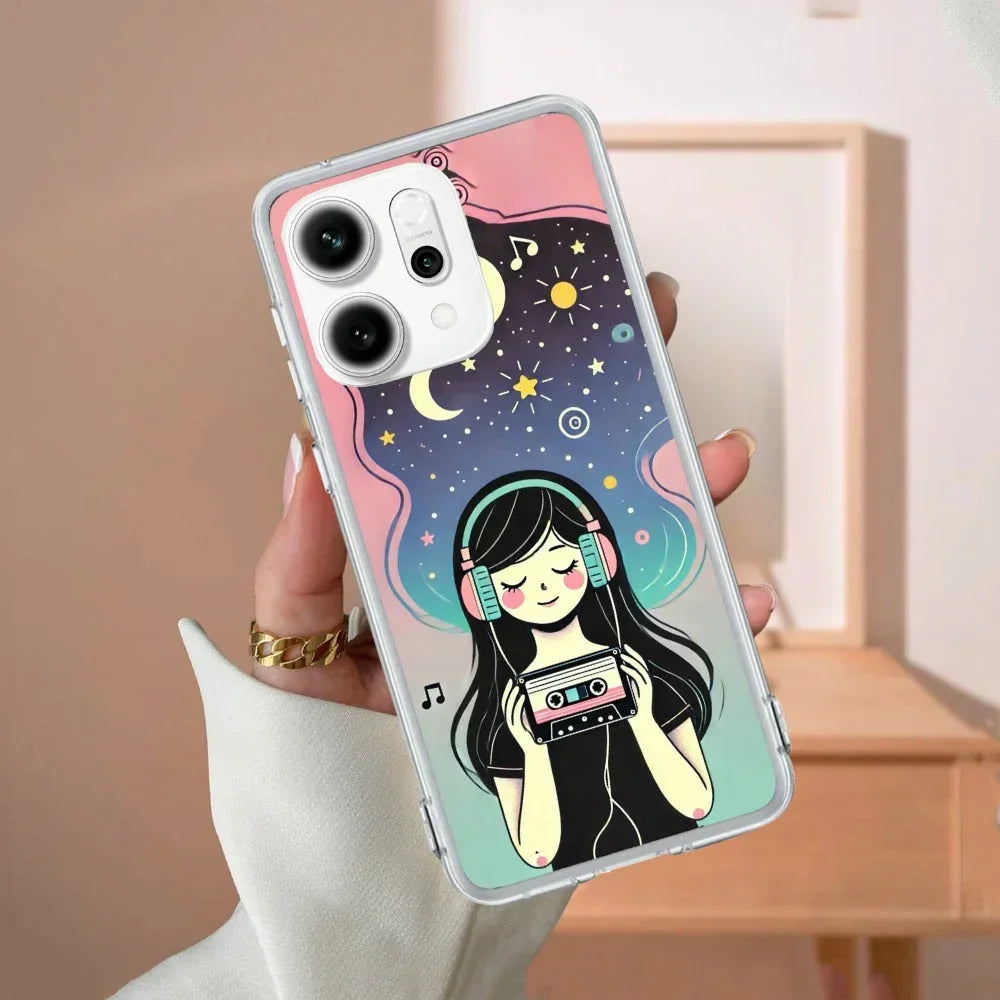Luna Anti Yellow Case For Oppo Reno 14 5G
