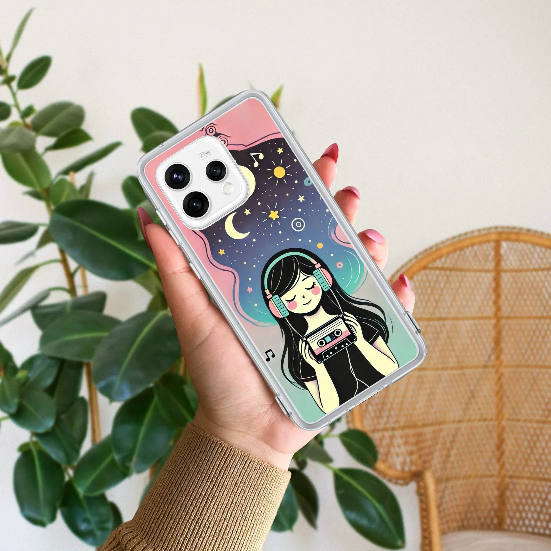 Luna Anti Yellow Case For Oppo Reno 15 5G