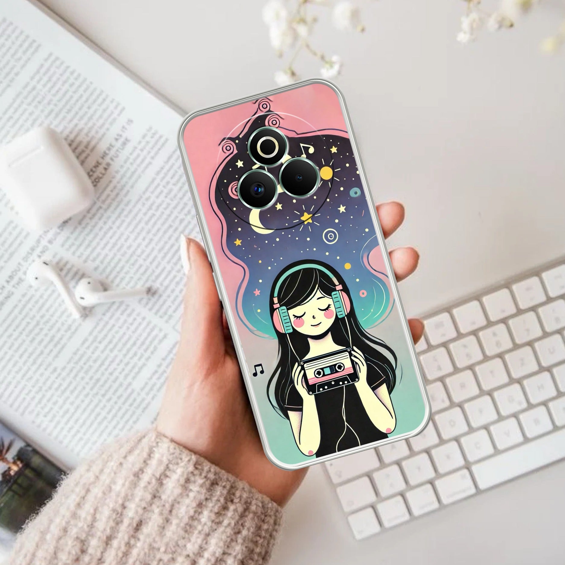 Luna Anti Yelllow Case For Realme P3 Pro 5G
