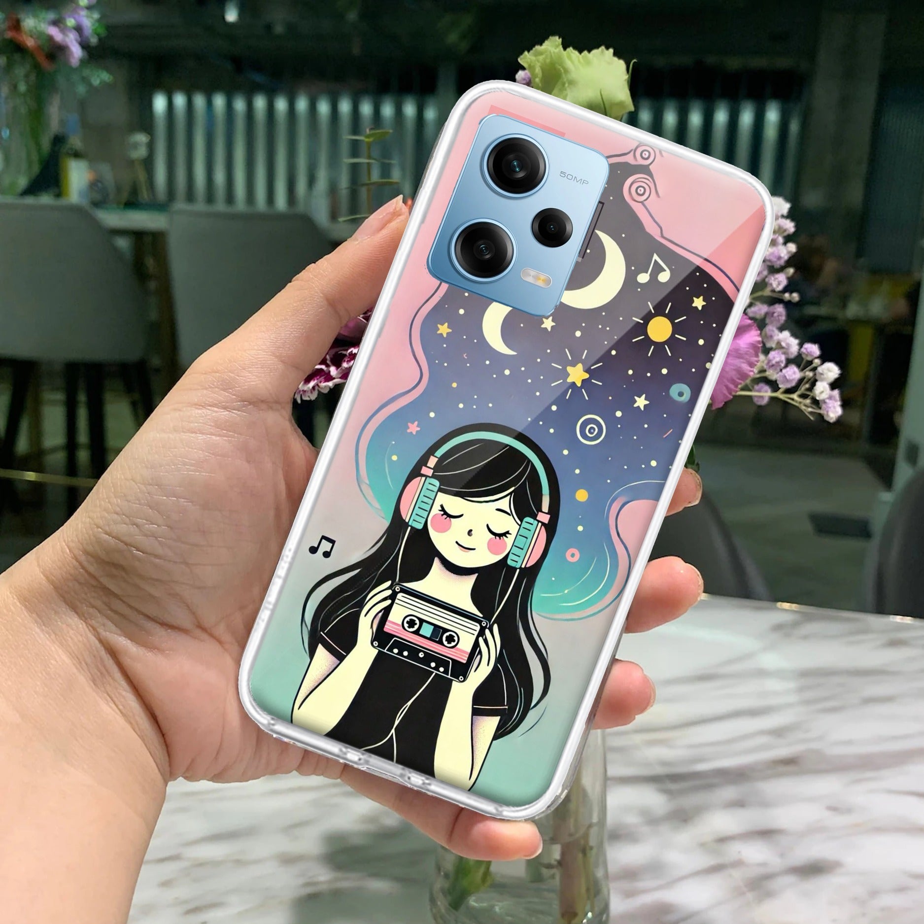 Luna Transparent Silicon Case For Redmi/Xiaomi