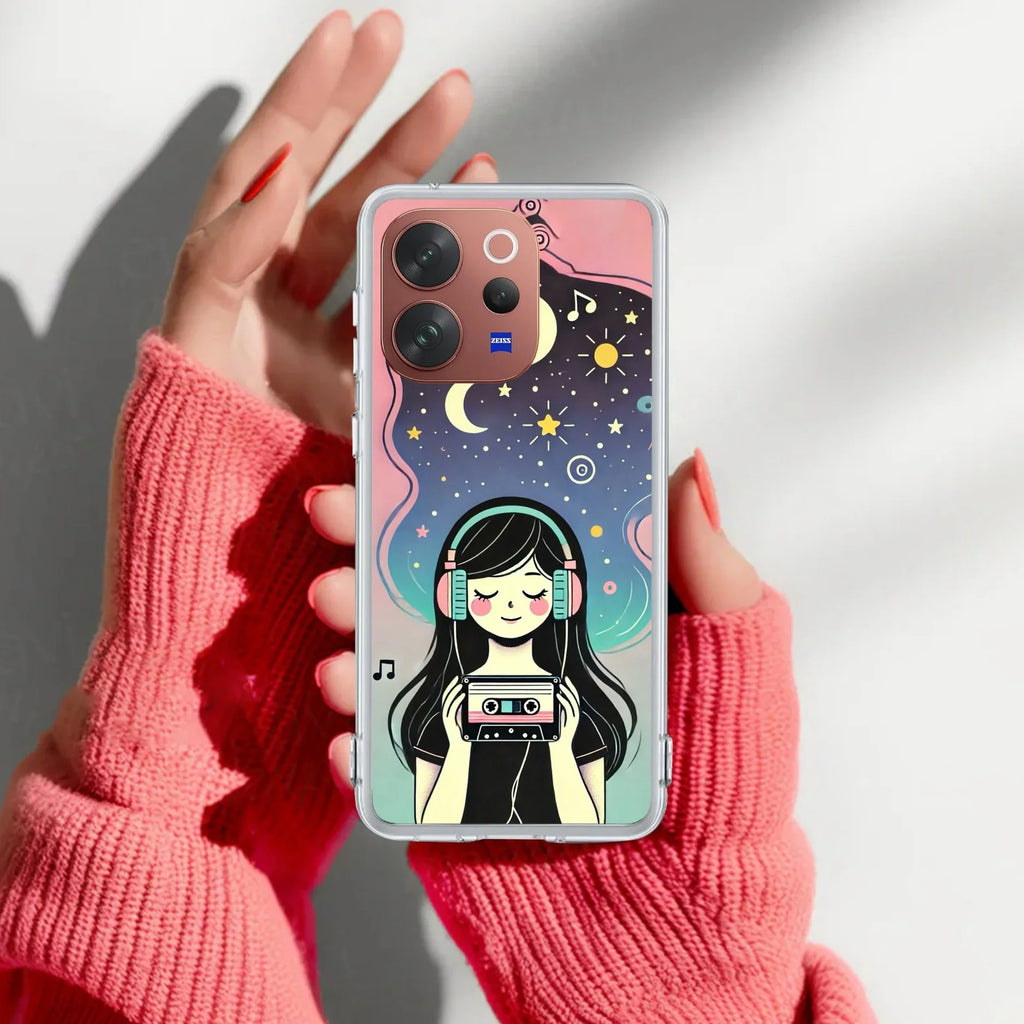 Luna Transparent Silicon Case For Vivo V23 Pro 5G