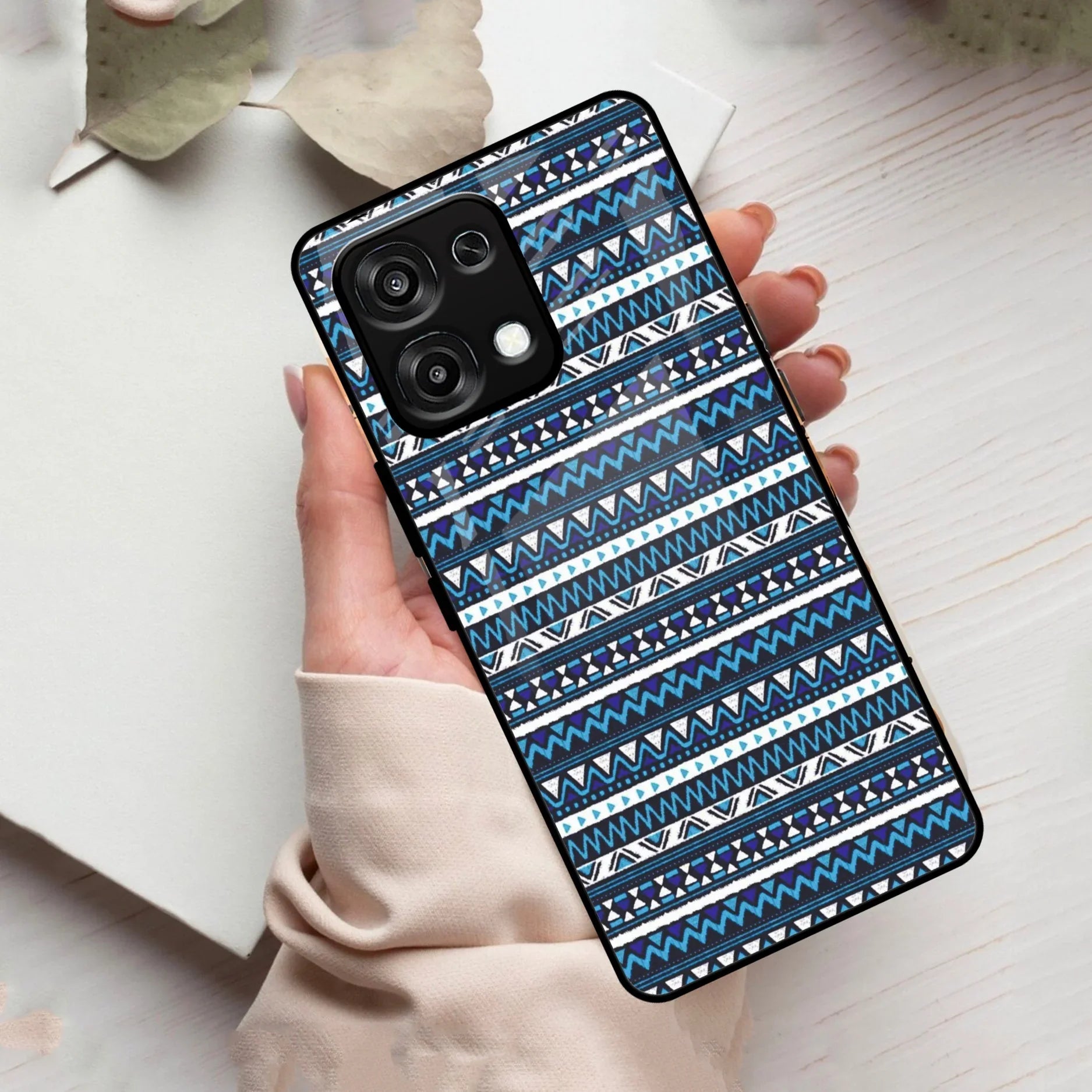Mandala Glass Case Cover For Oppo
