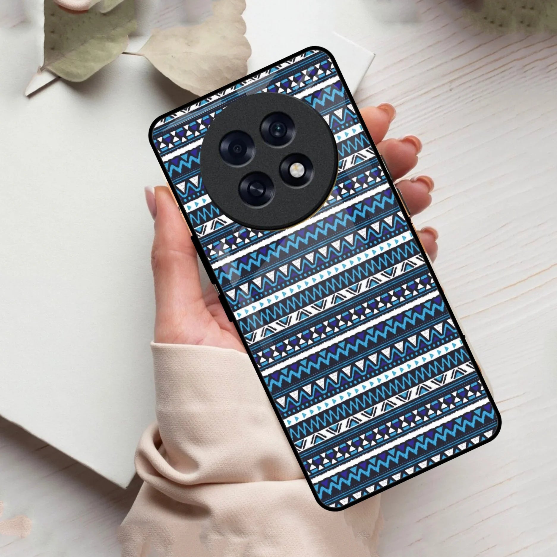 Mandala Glass Case Cover For Oppo