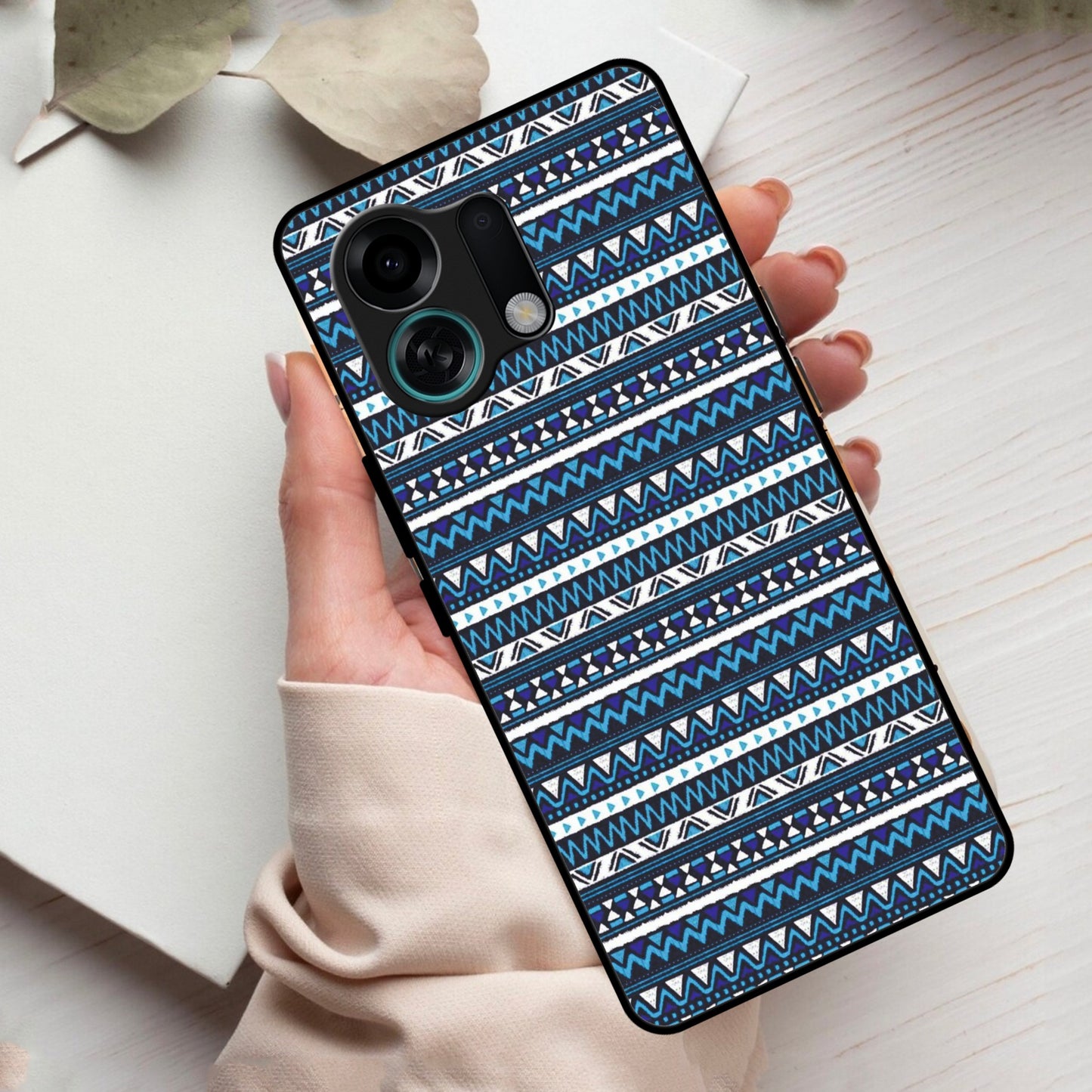 Mandala Glass Case Cover For Oppo