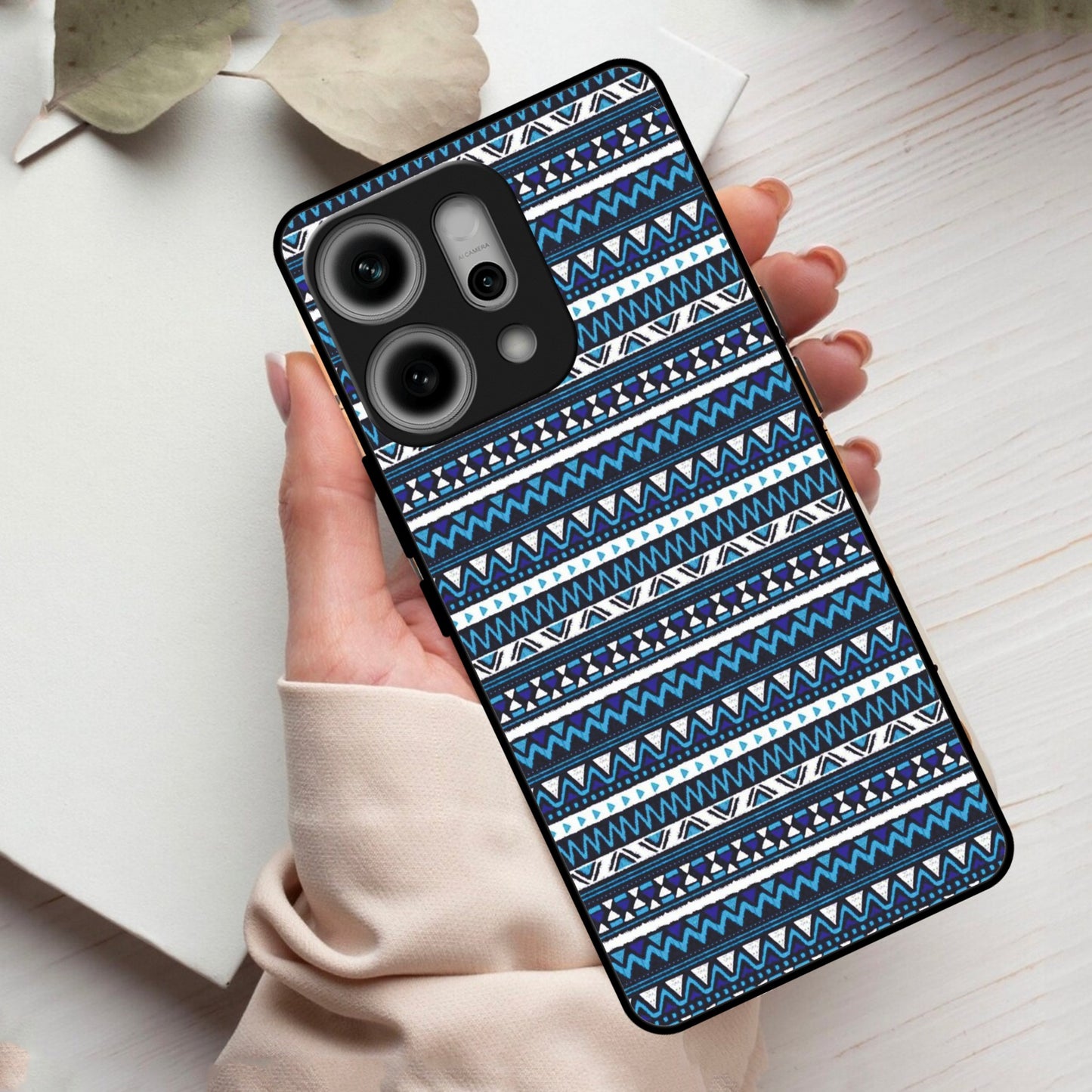 Mandala Glass Case Cover For Oppo