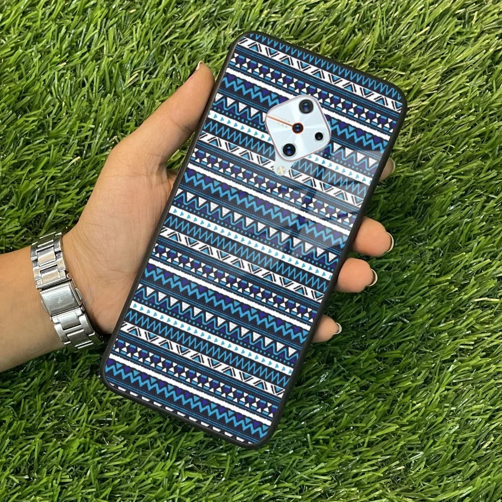 Mandala Glass Case Cover For Vivo - ShopOnCliQ