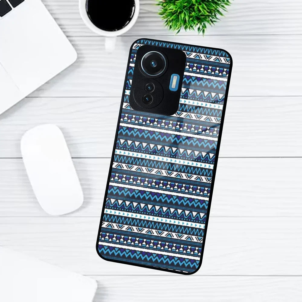Mandala Glass Case Cover For Vivo - ShopOnCliQ