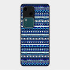 Mandala Glass Case Cover For Vivo V30 5G