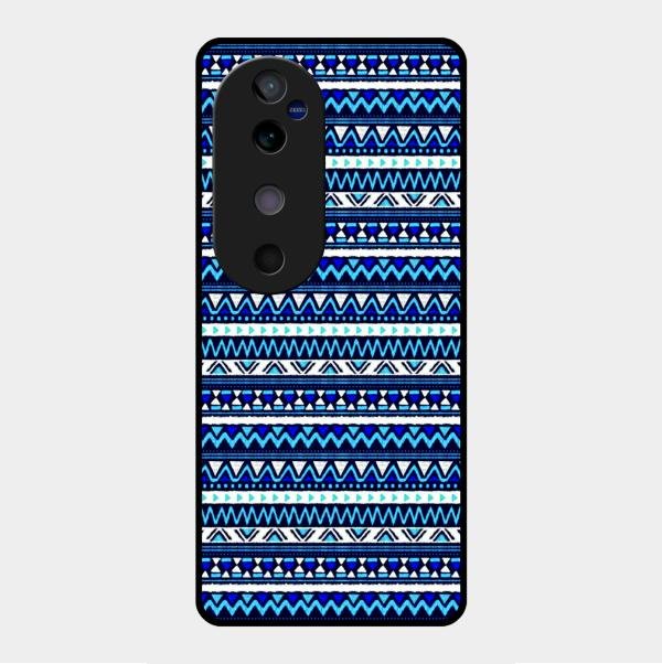 Mandala Glass Case Cover For Vivo V40 5G