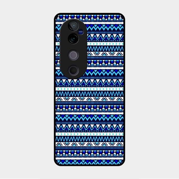 Mandala Glass Case Cover For Vivo V40 Pro 5G