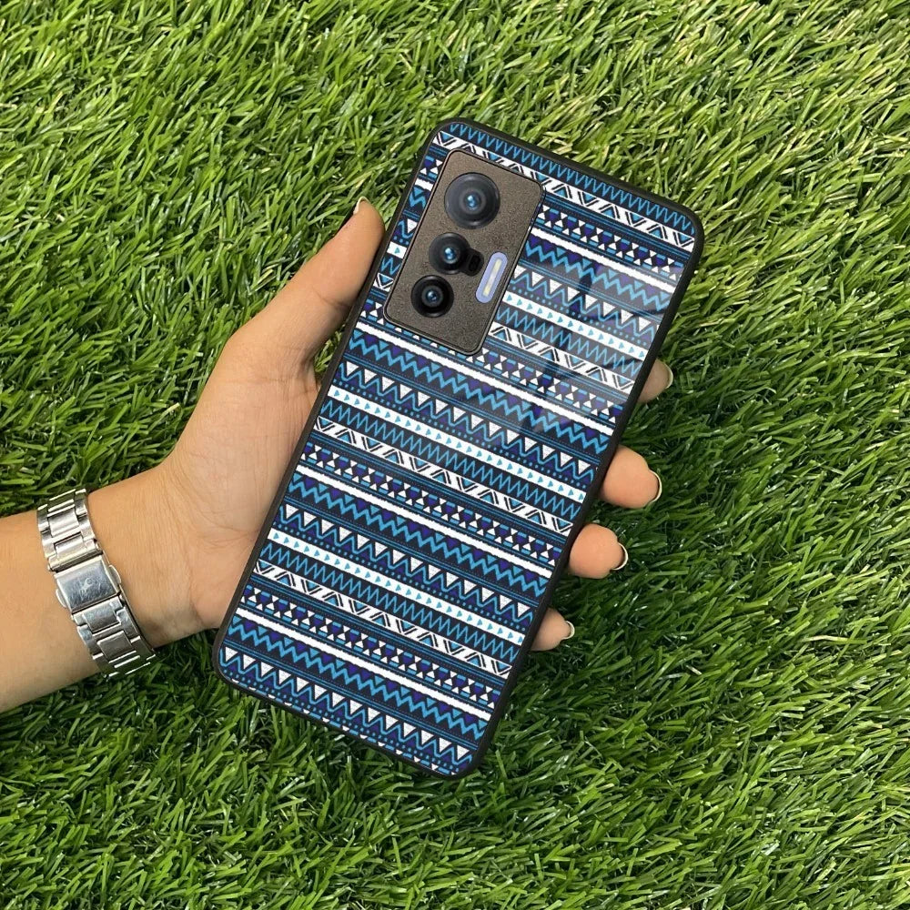 Mandala Glass Case Cover For Vivo - ShopOnCliQ