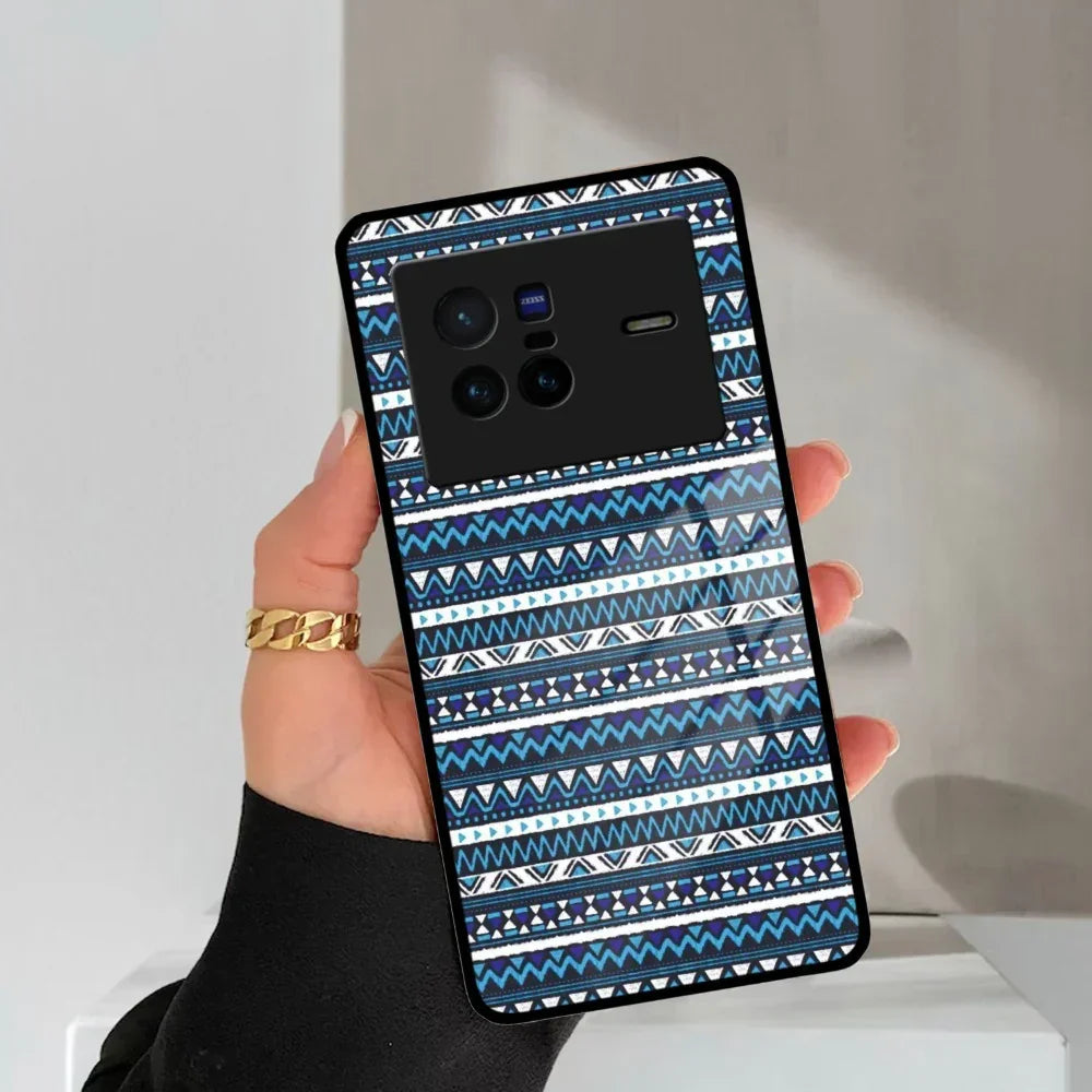 Mandala Glass Case Cover For Vivo - ShopOnCliQ